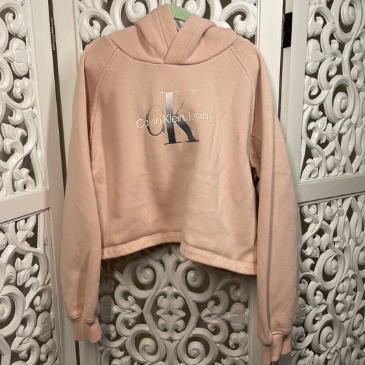 Calvin Klein Girls Hooded Jumper Size 10