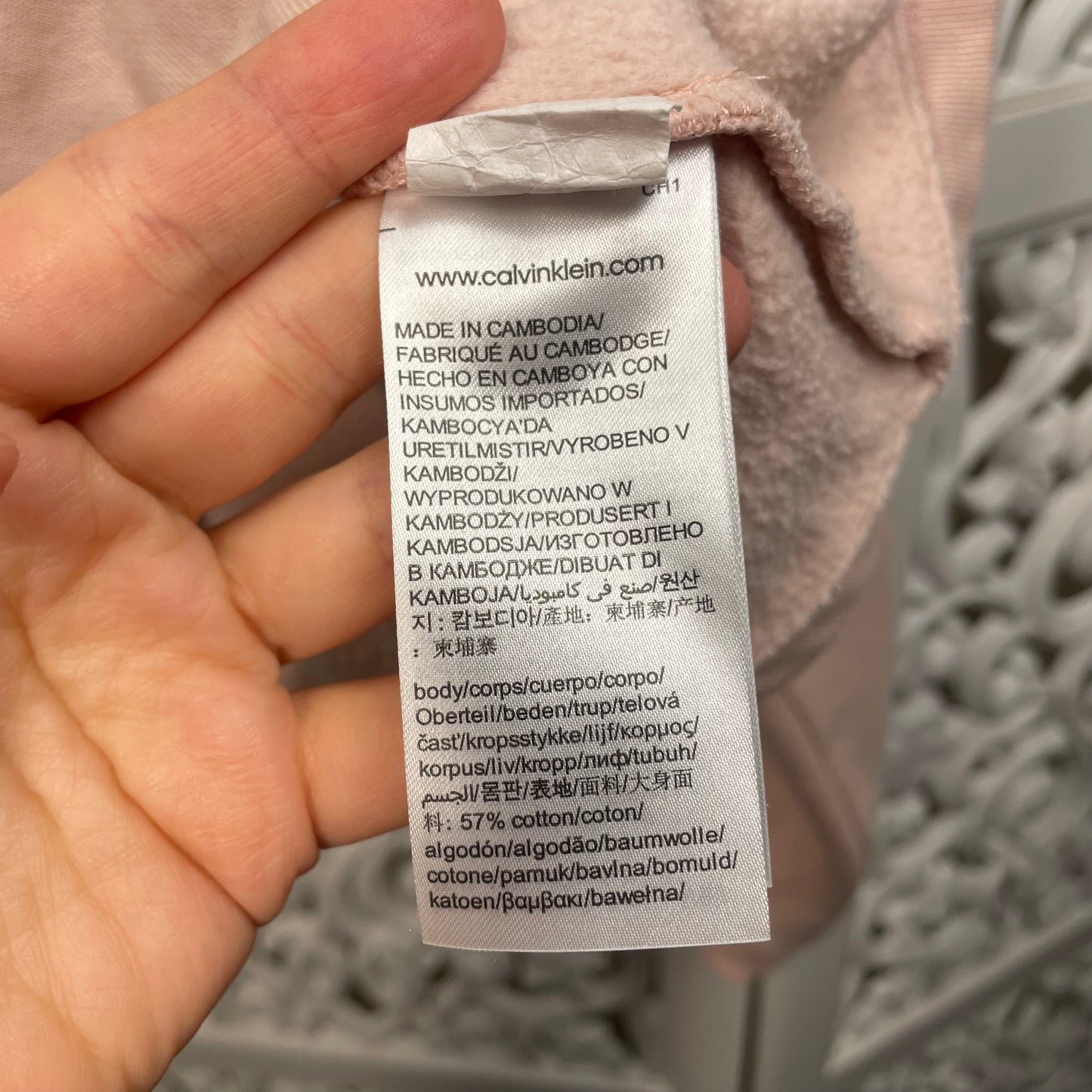 Calvin Klein Girls Hooded Jumper Size 10