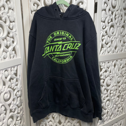 Santa Cruz Boys Hooded Jumper Size 14