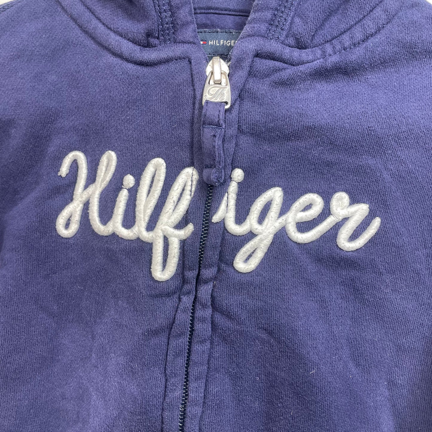 Tommy Hilfiger Girls Hooded Jumper Size 6-7