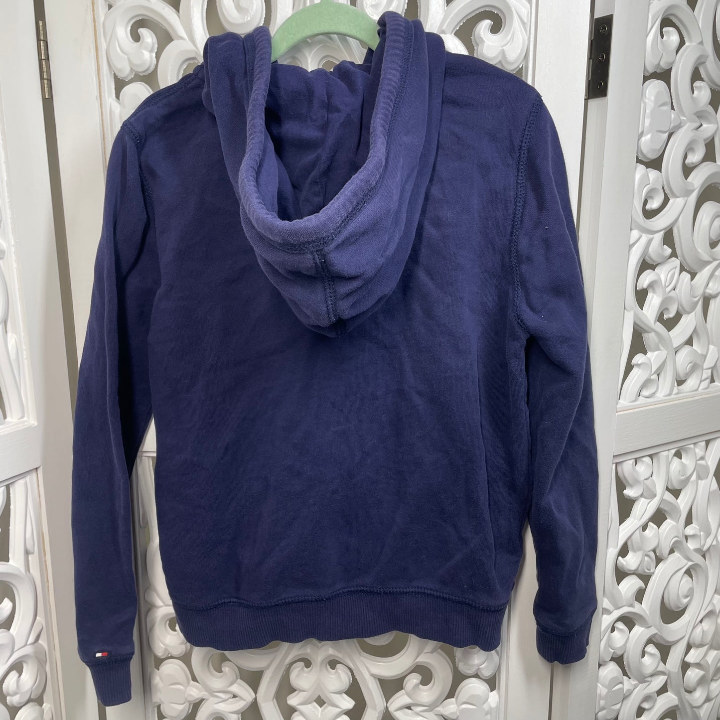 Tommy Hilfiger Girls Hooded Jumper Size 6-7