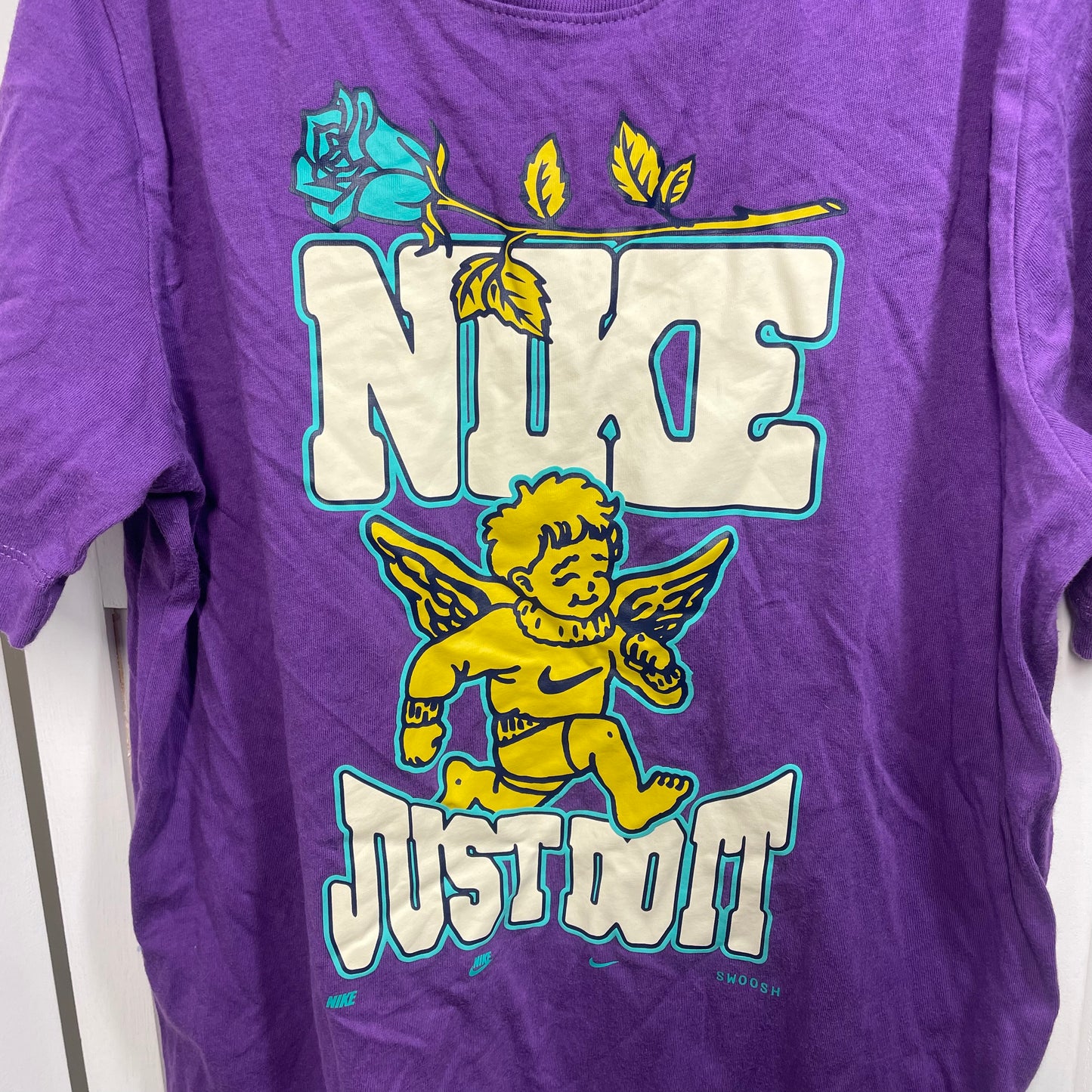 Nike Unisex Purple T-shirt Size 12-14