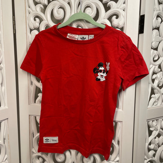 Adidas Mickey Red T-Shirt Size 2-3