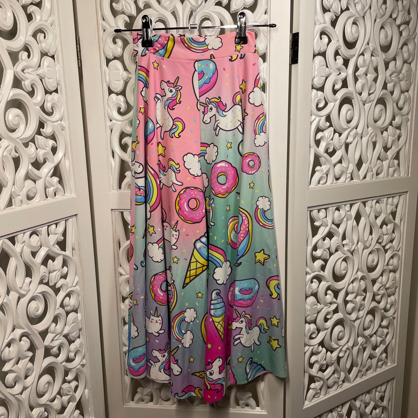 Exotica Pants Size 8 Pink Unicorns