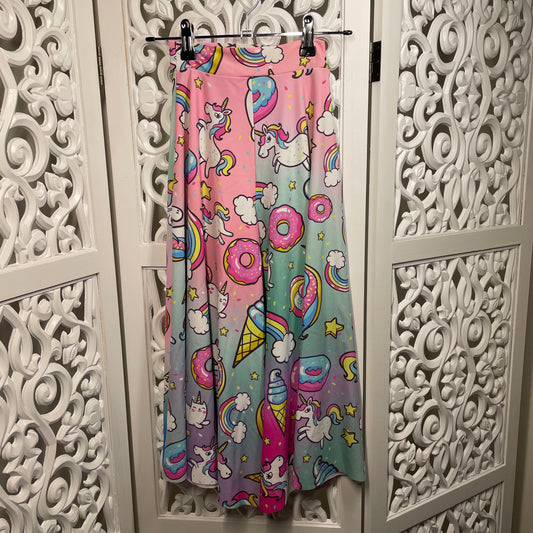Exotica Pants Size 8 Pink Unicorns