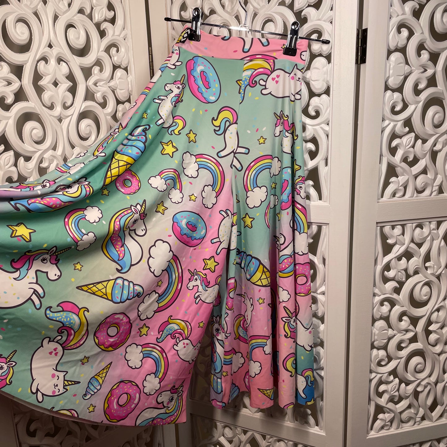 Exotica Pants Size 8 Pink Unicorns