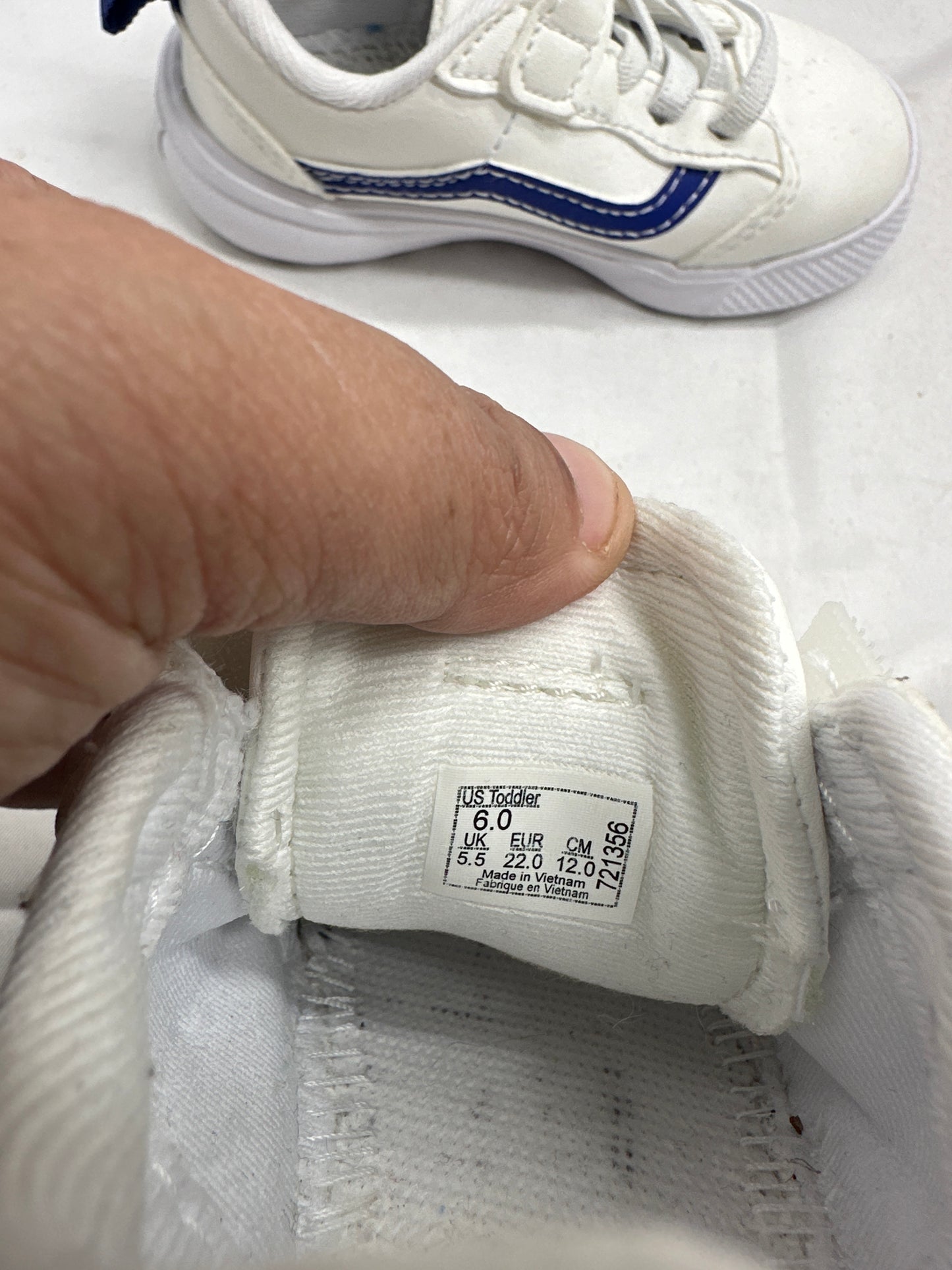 Vans Toddler Shoes Size 5.5