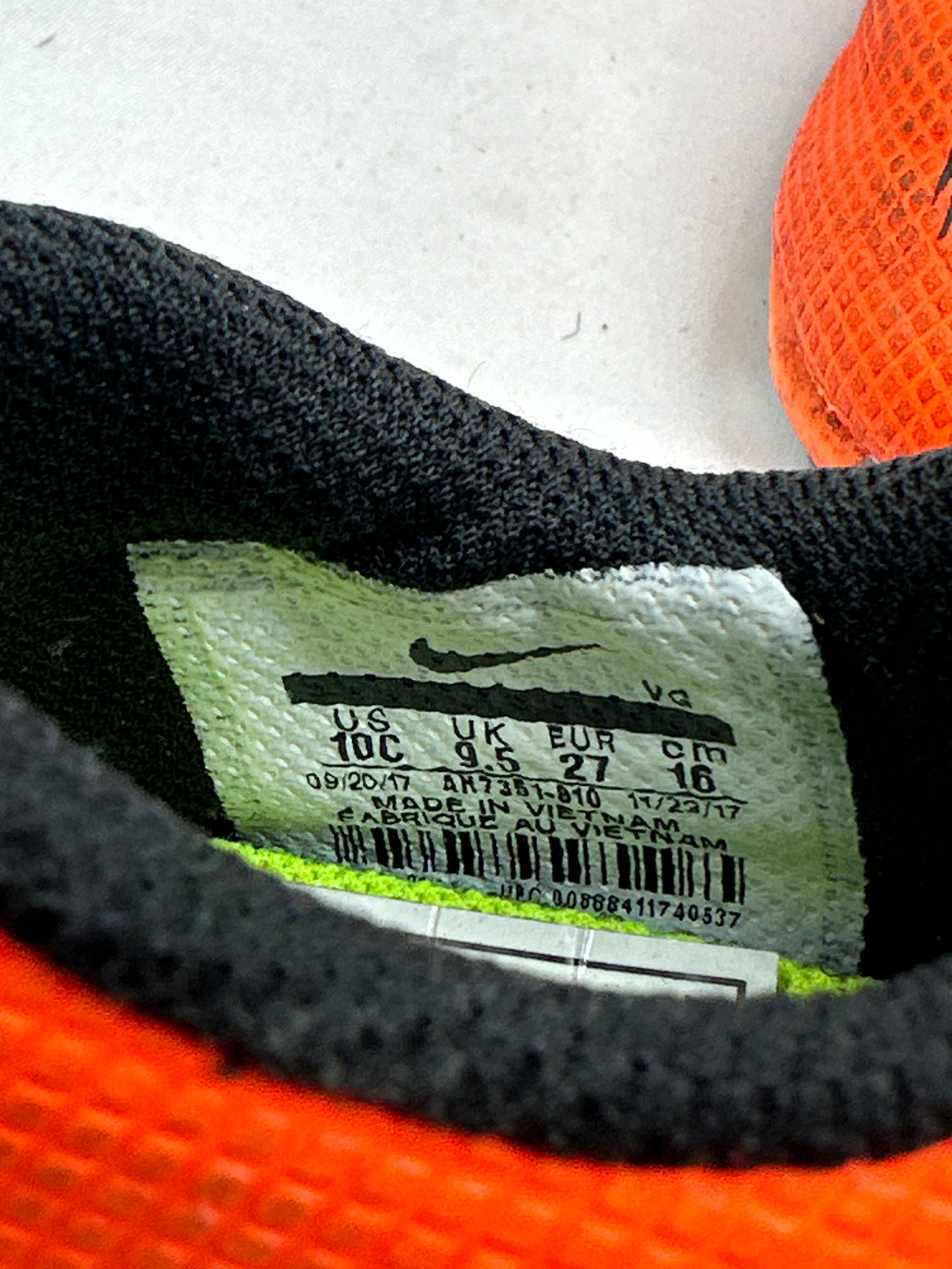 Nike Soccer Boots Sz 9.5 16cm