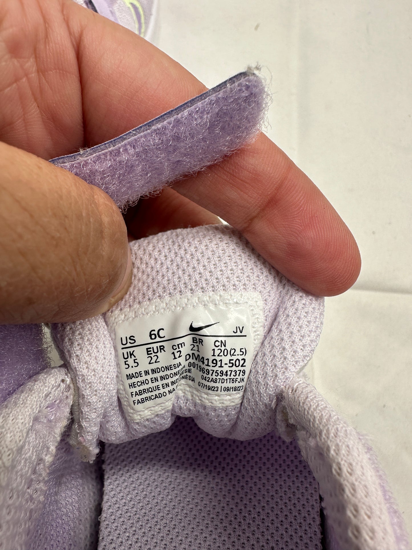 Nike Toddler Girls Shoes Sz 5.5 12cm