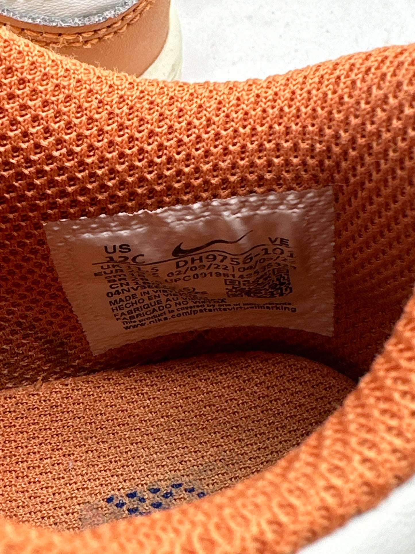 Nike Children's Shoe Dunk Low Hot Curry Game Royal Size 11.5