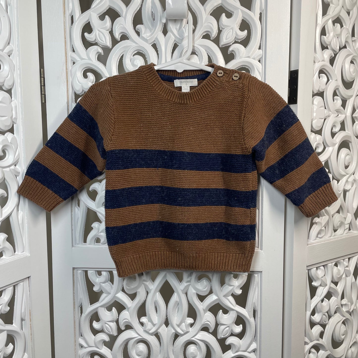 Purebaby Jumper Size 0 6-12 Months