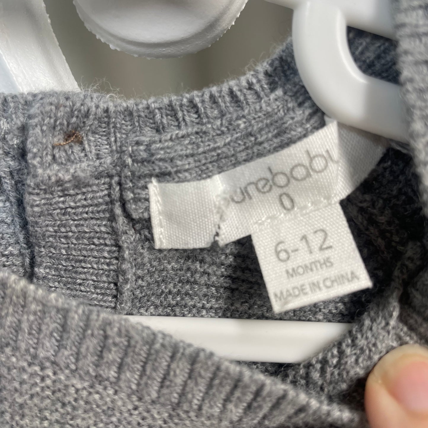 Purebaby Jumper Size 0 6-12 Months