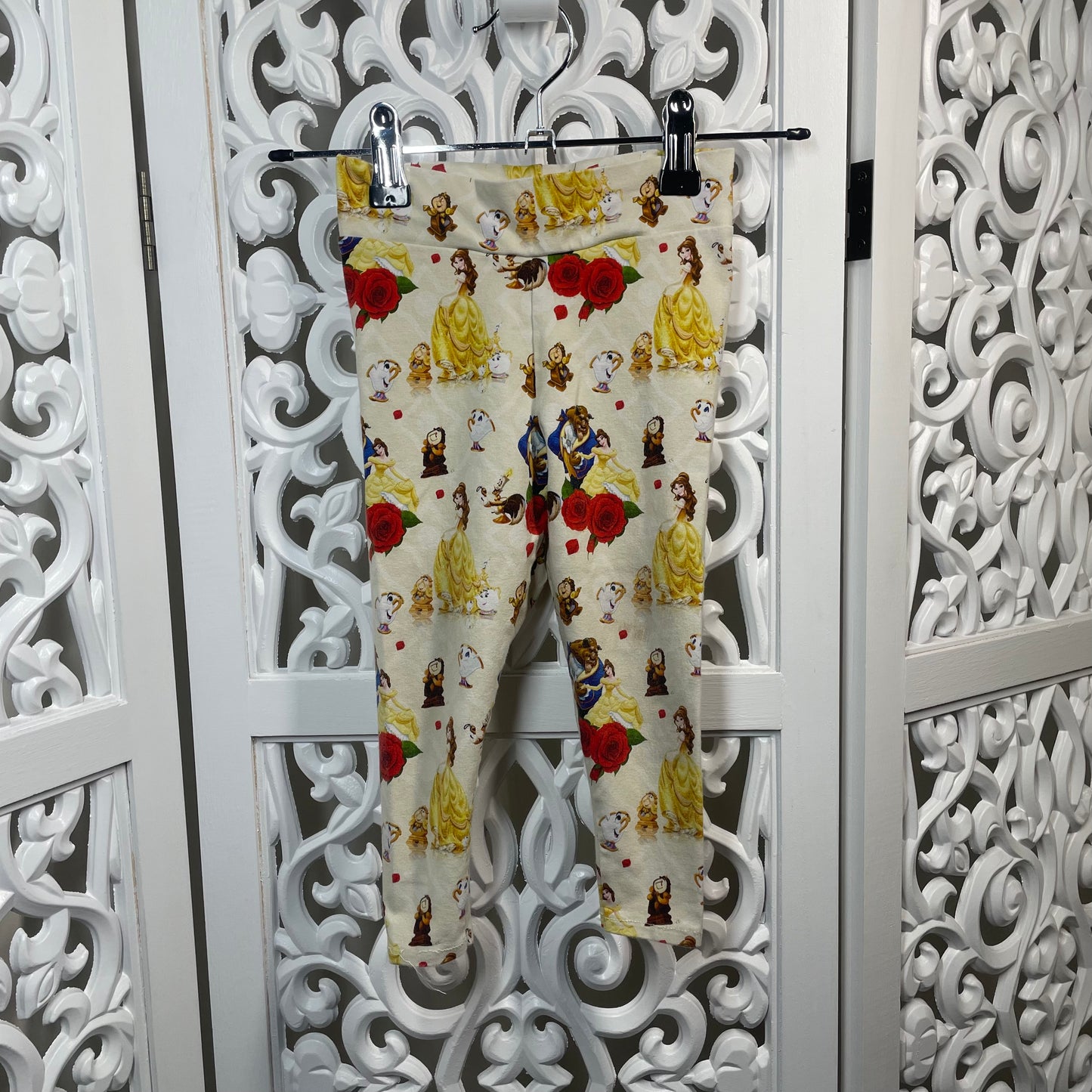 Beauty and The Beast Leggings Size 1 (Damage)