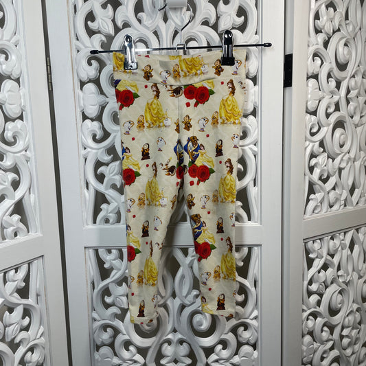 Beauty and The Beast Leggings Size 1 (Damage)
