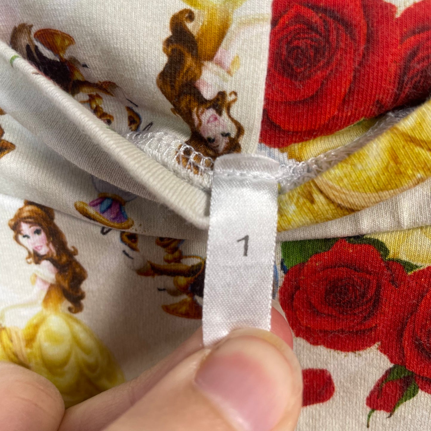 Beauty and The Beast Leggings Size 1 (Damage)