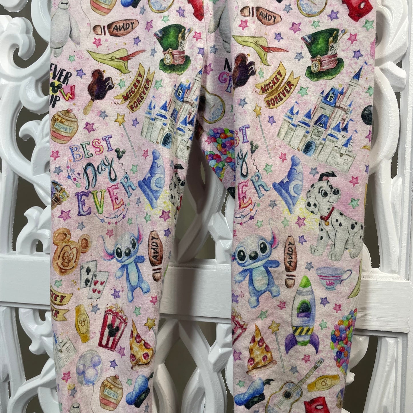 Disney Leggings Size 1 (Damage) Handmade