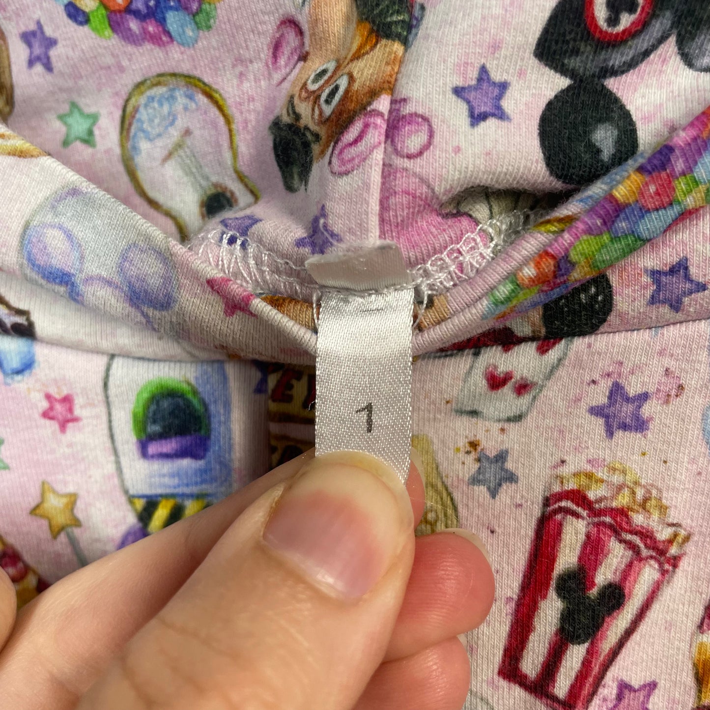 Disney Leggings Size 1 (Damage) Handmade