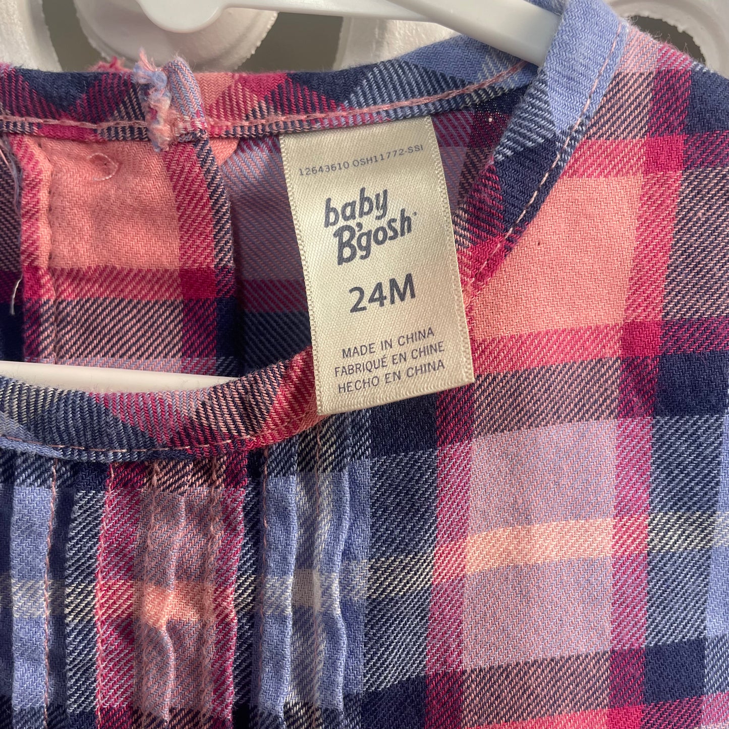 Oshkosh Boys Romper Long Sleeve Shirt Size 24mths 24M