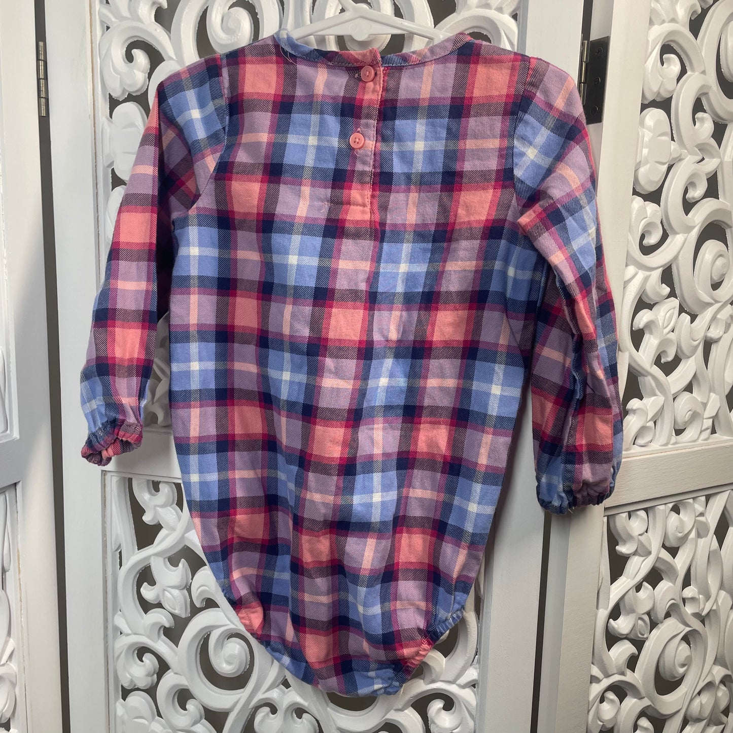 Oshkosh Boys Romper Long Sleeve Shirt Size 24mths 24M