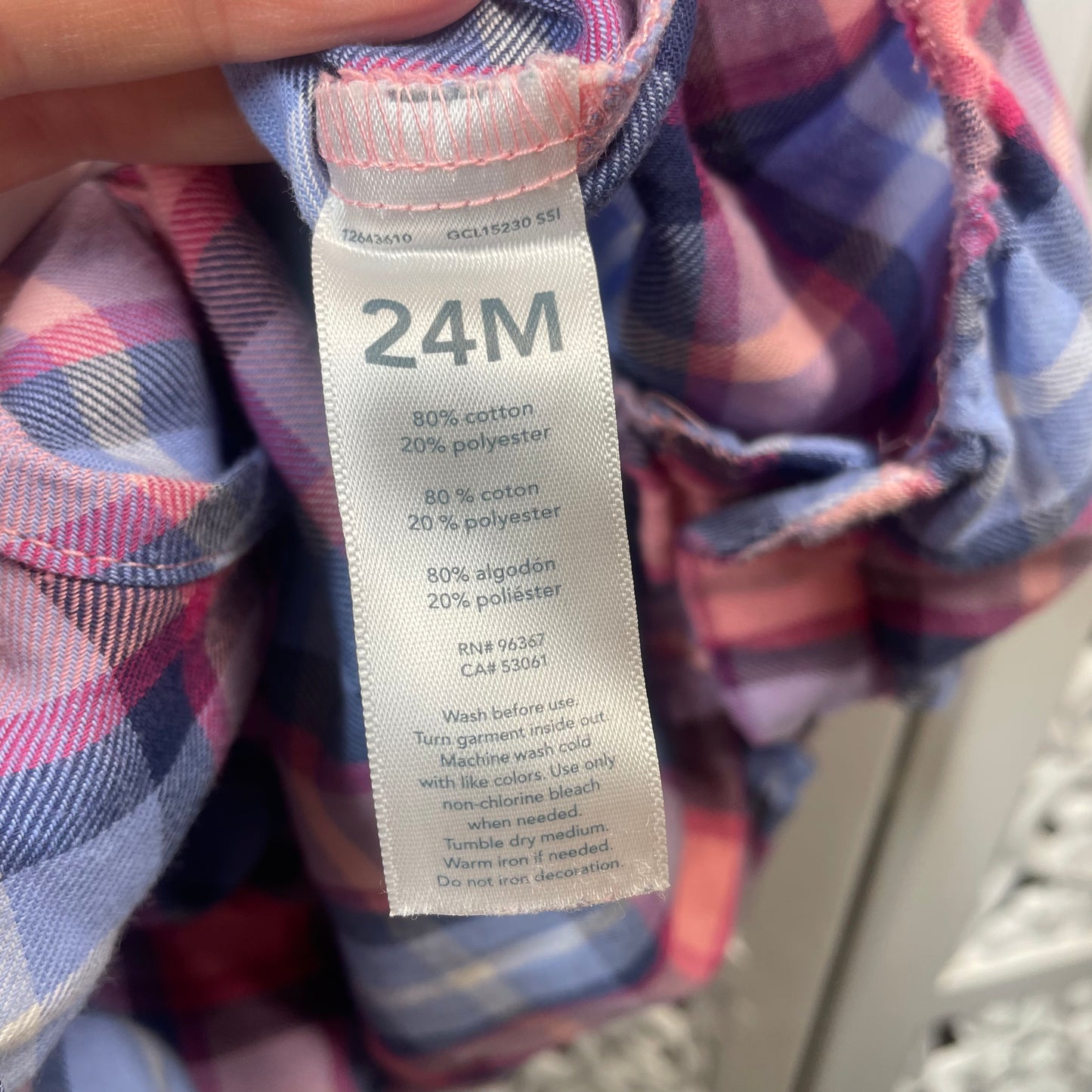 Oshkosh Boys Romper Long Sleeve Shirt Size 24mths 24M