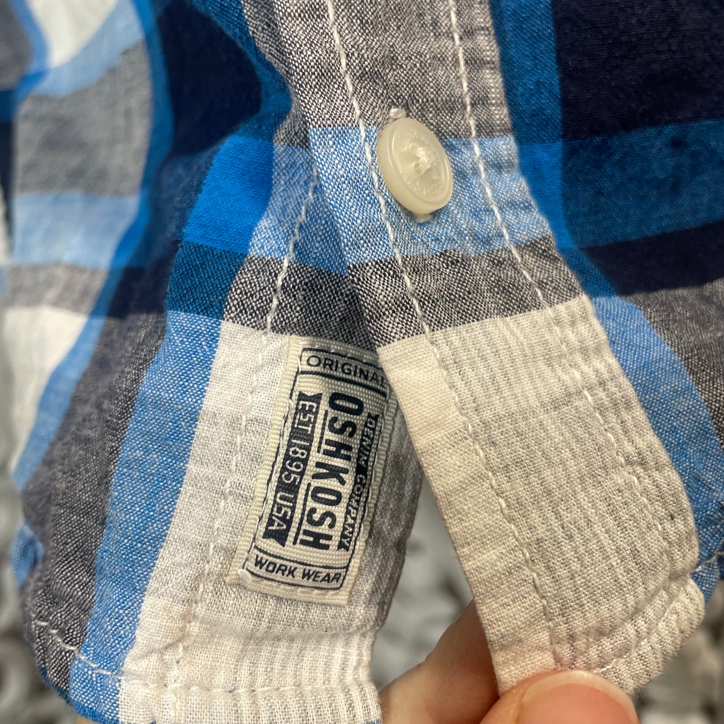 Oshkosh Boys Shirt Long Sleeve Size 3T