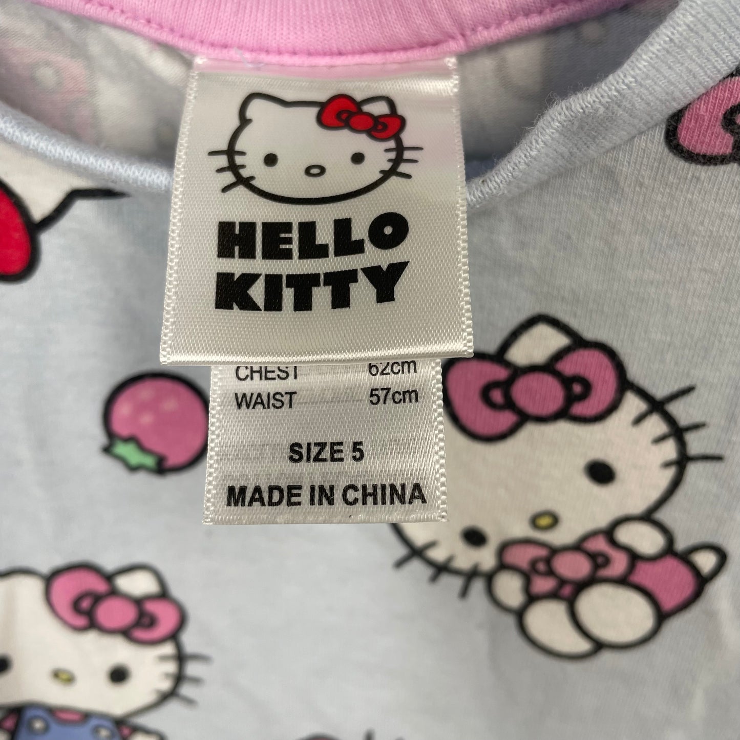 Hello Kitty Dress Size 5 (Damage)