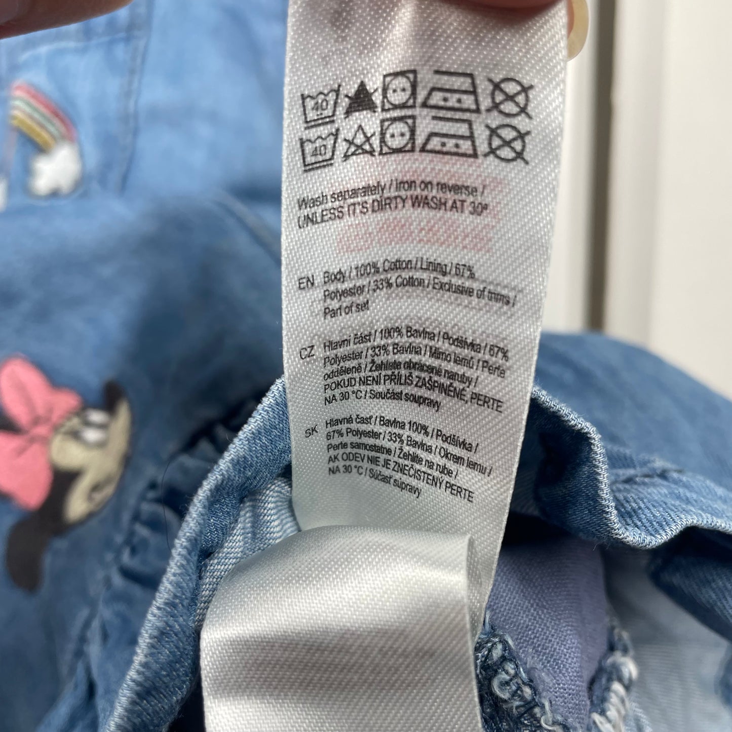 Disney Baby Girls Dress Size 6-9mths