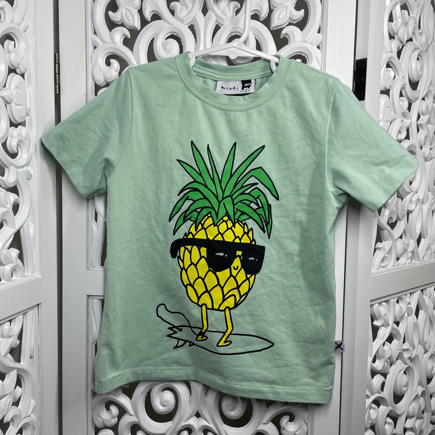 Minti Boys Tshirt Pineapple Size 4