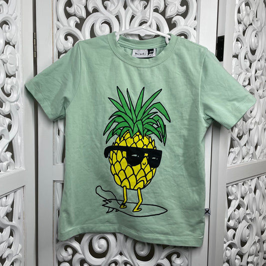 Minti Boys Tshirt Pineapple Size 4