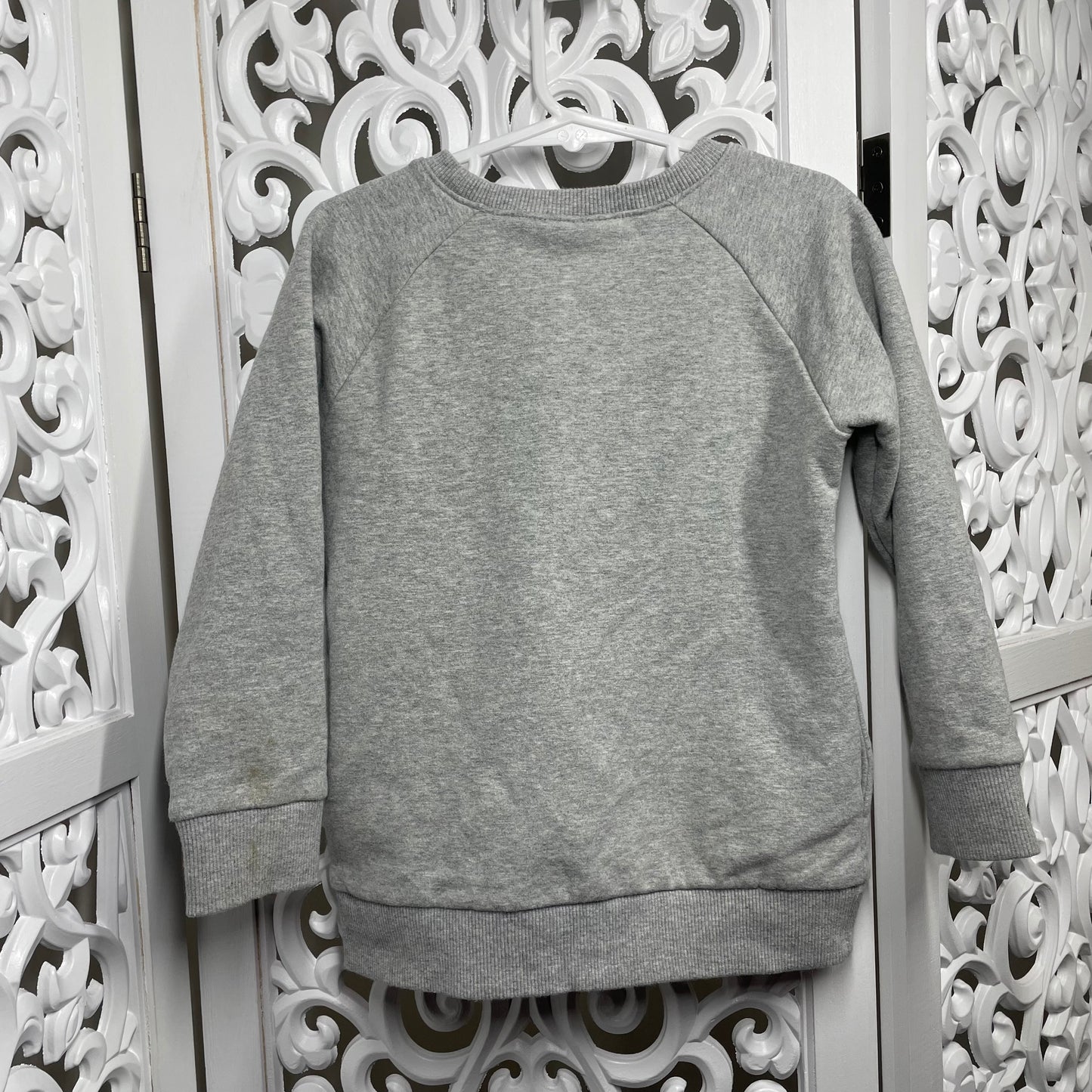 Minti Boys Jumper Grey Circus Sz 5