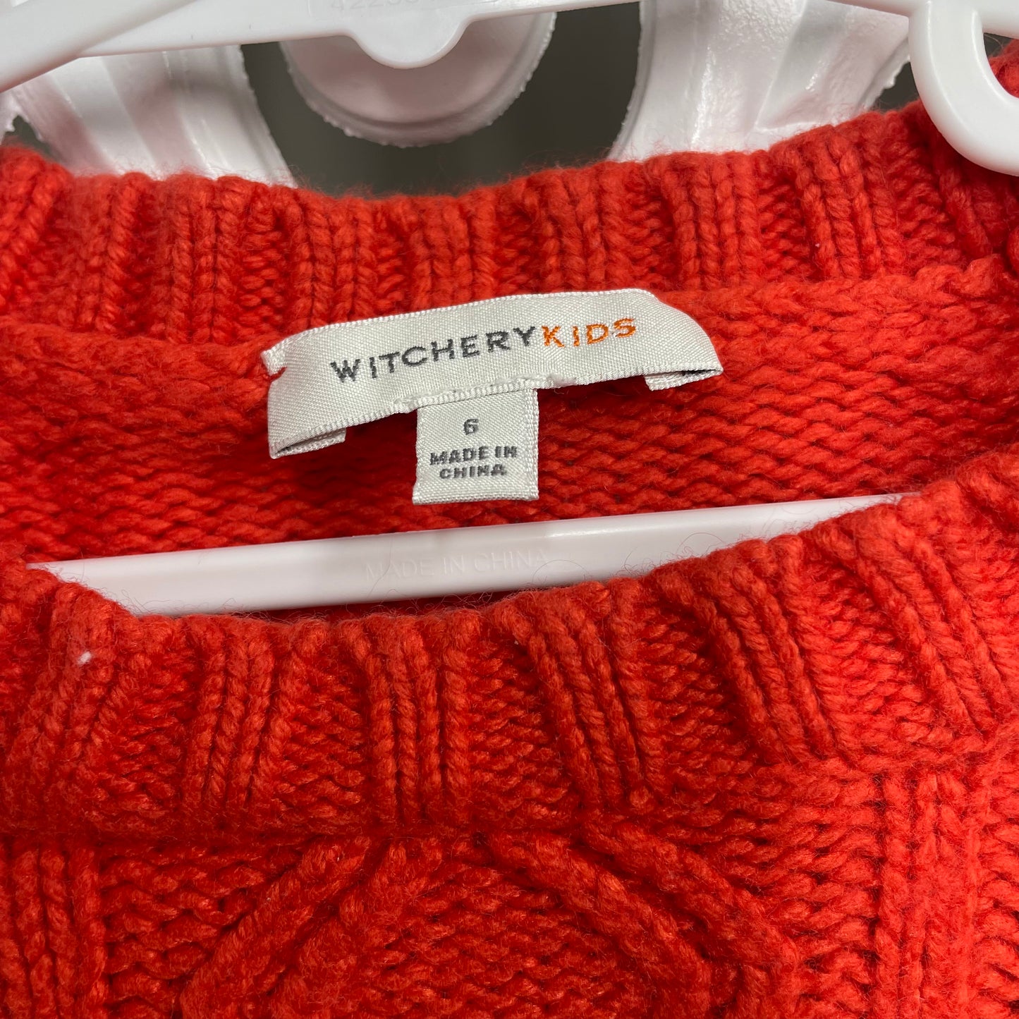 Witchery Girls Jumper Size 6