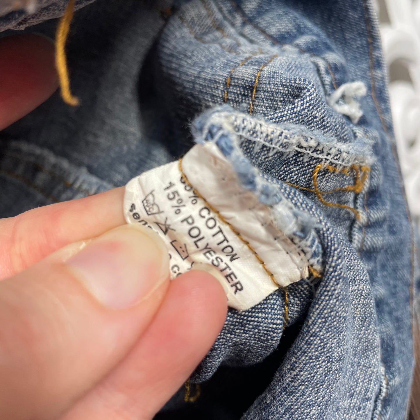 Peak Brand Denim Jacket Size 4