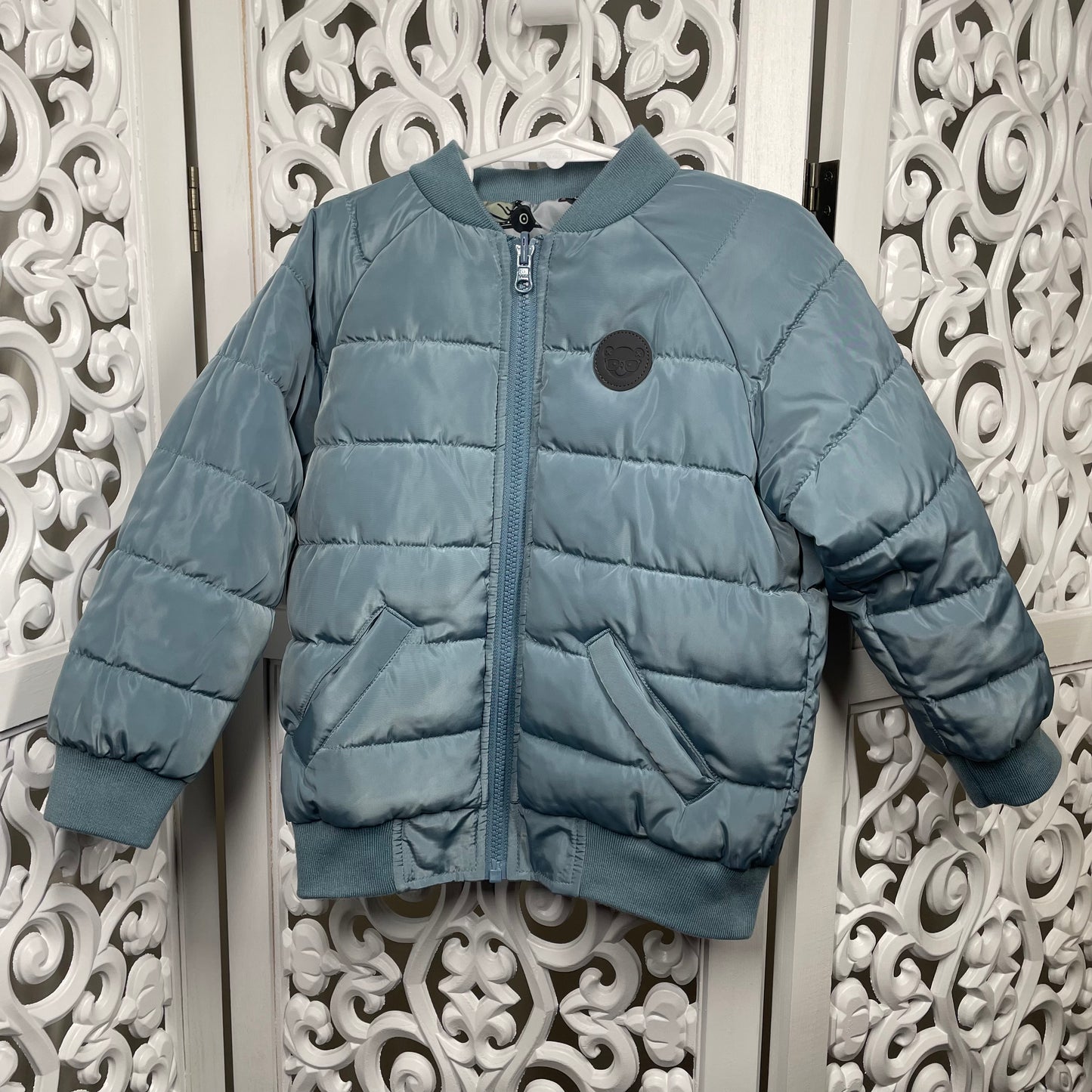 Hux Reversible Jacket Boys Dinosaurs Size 4