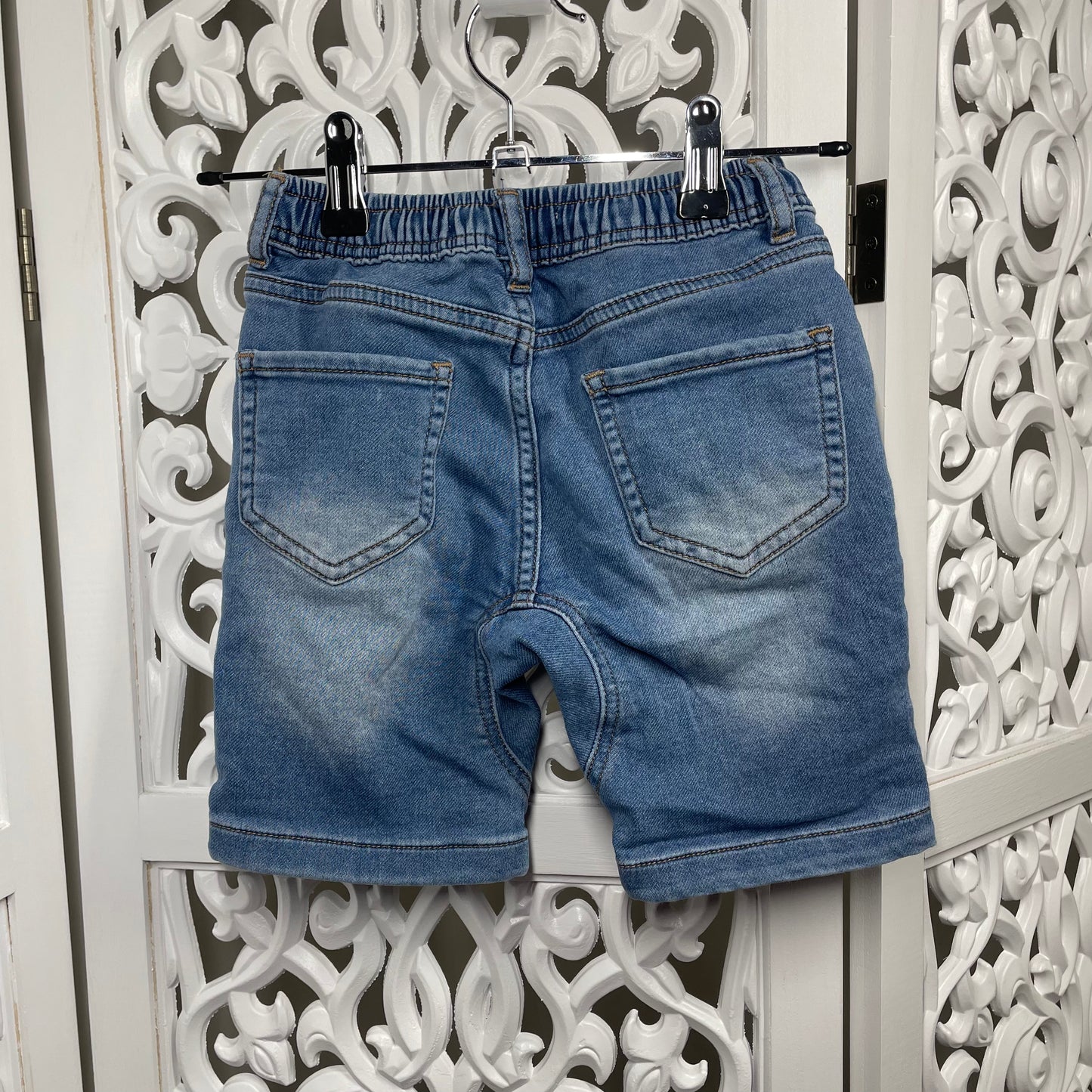 Cotton On Kids Boys Denim Shorts Size 4