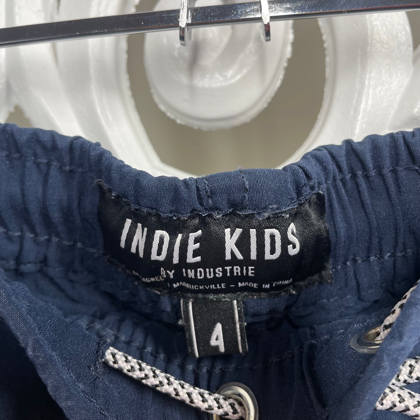 Indie Boys Shorts Navy Blue Size 4