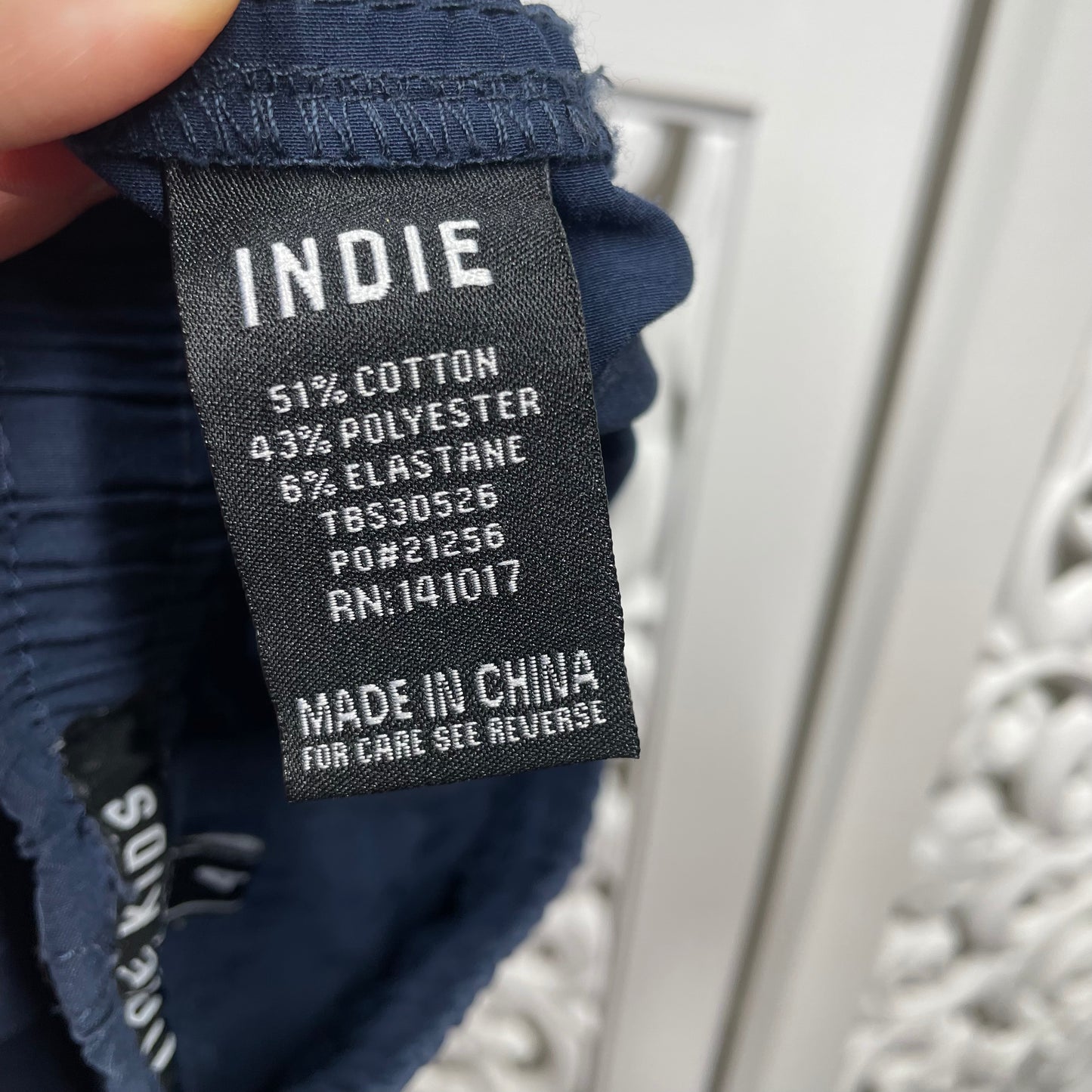 Indie Boys Shorts Navy Blue Size 4