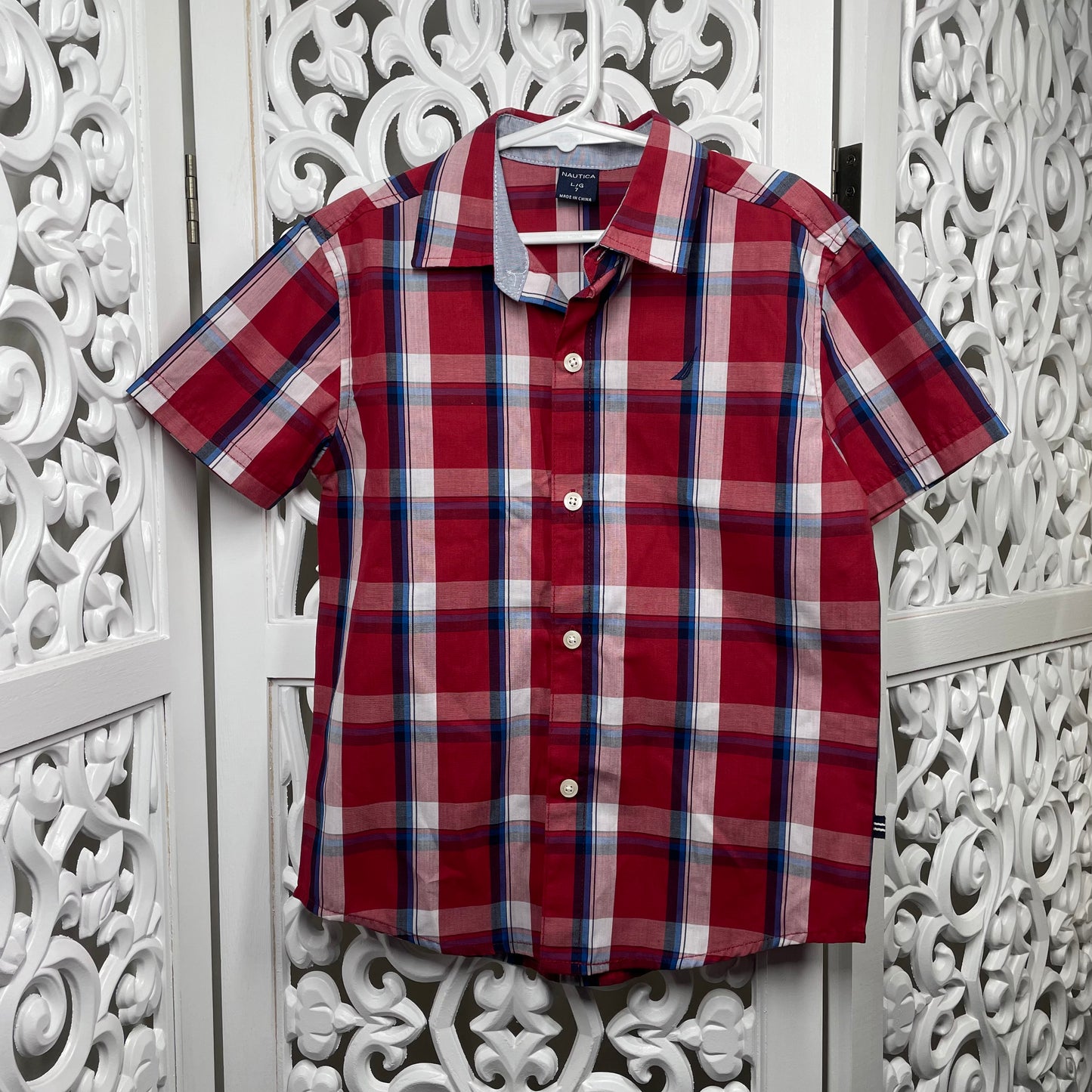 Nautica Boys Shirt Sz 7