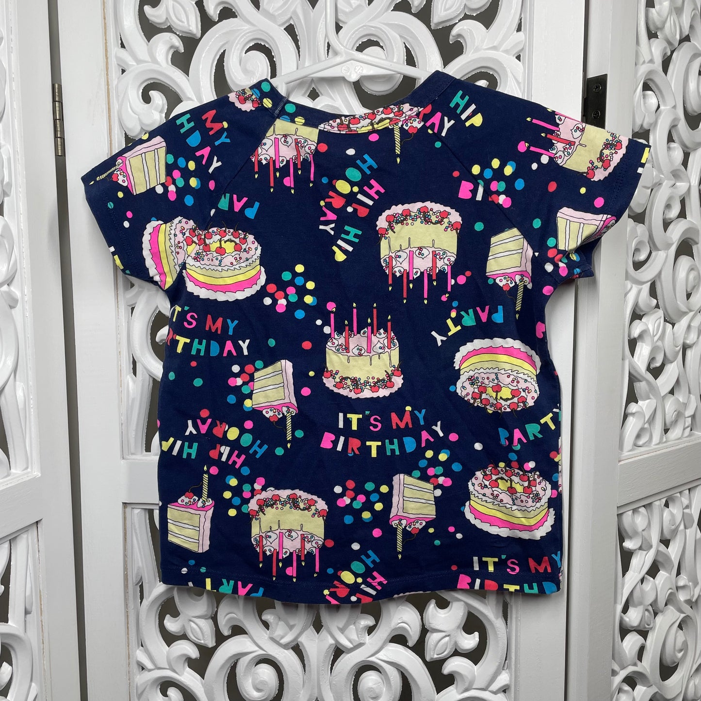 Bonds Happy Birthday Top and Bottom Set Sz 18-24m Sz 2