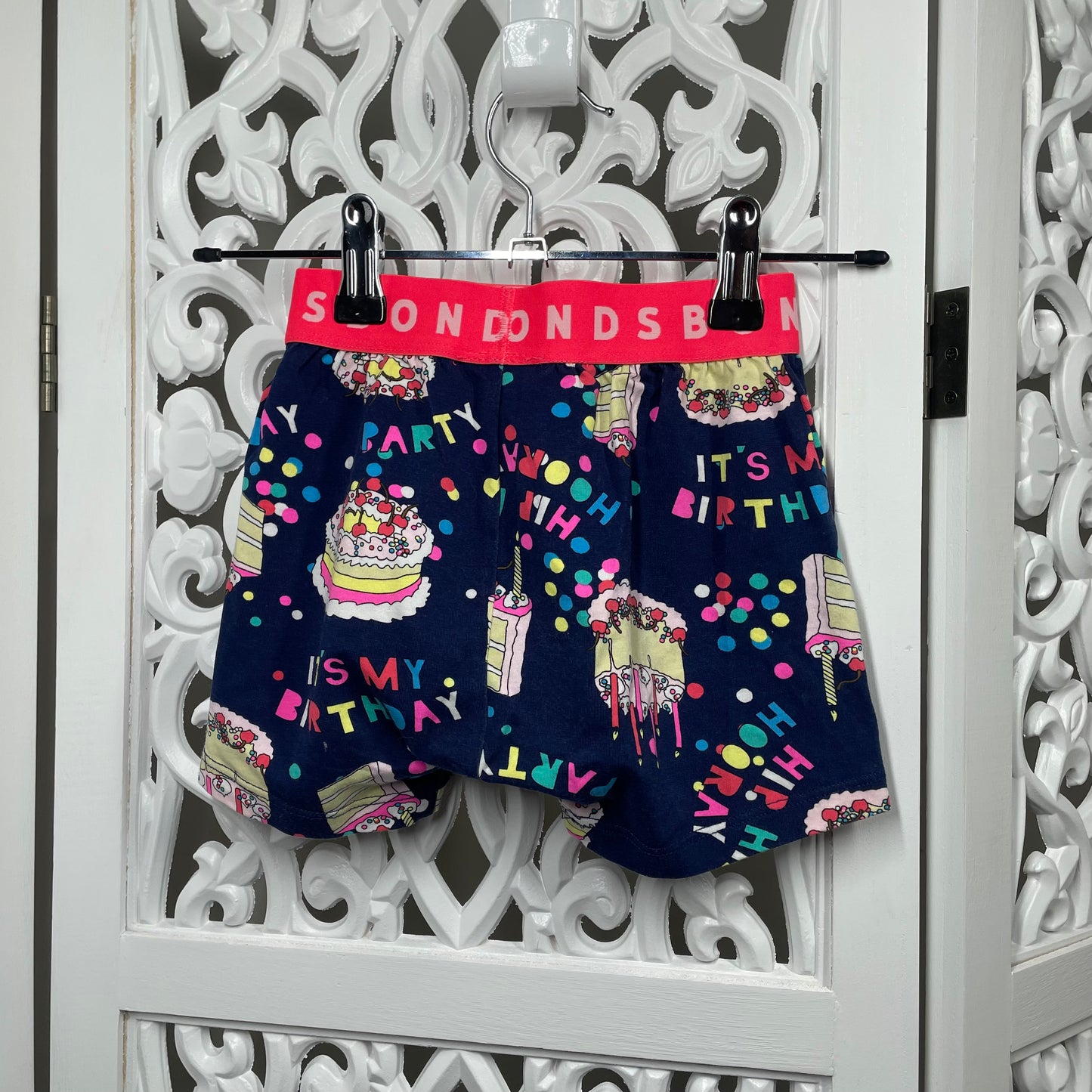 Bonds Happy Birthday Top and Bottom Set Sz 18-24m Sz 2