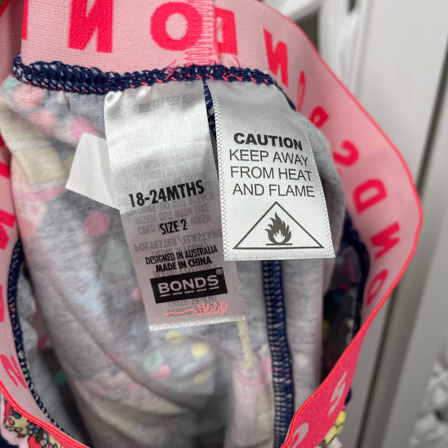 Bonds Happy Birthday Top and Bottom Set Sz 18-24m Sz 2