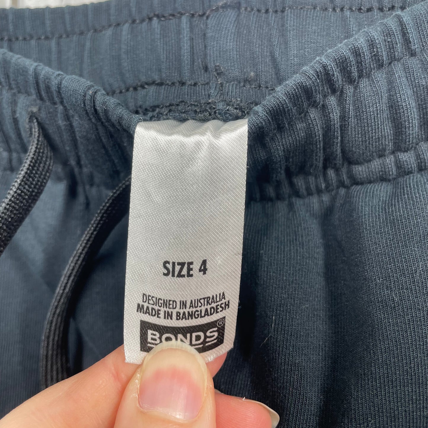 Bonds Boys Pants Navy Blue Sz 4