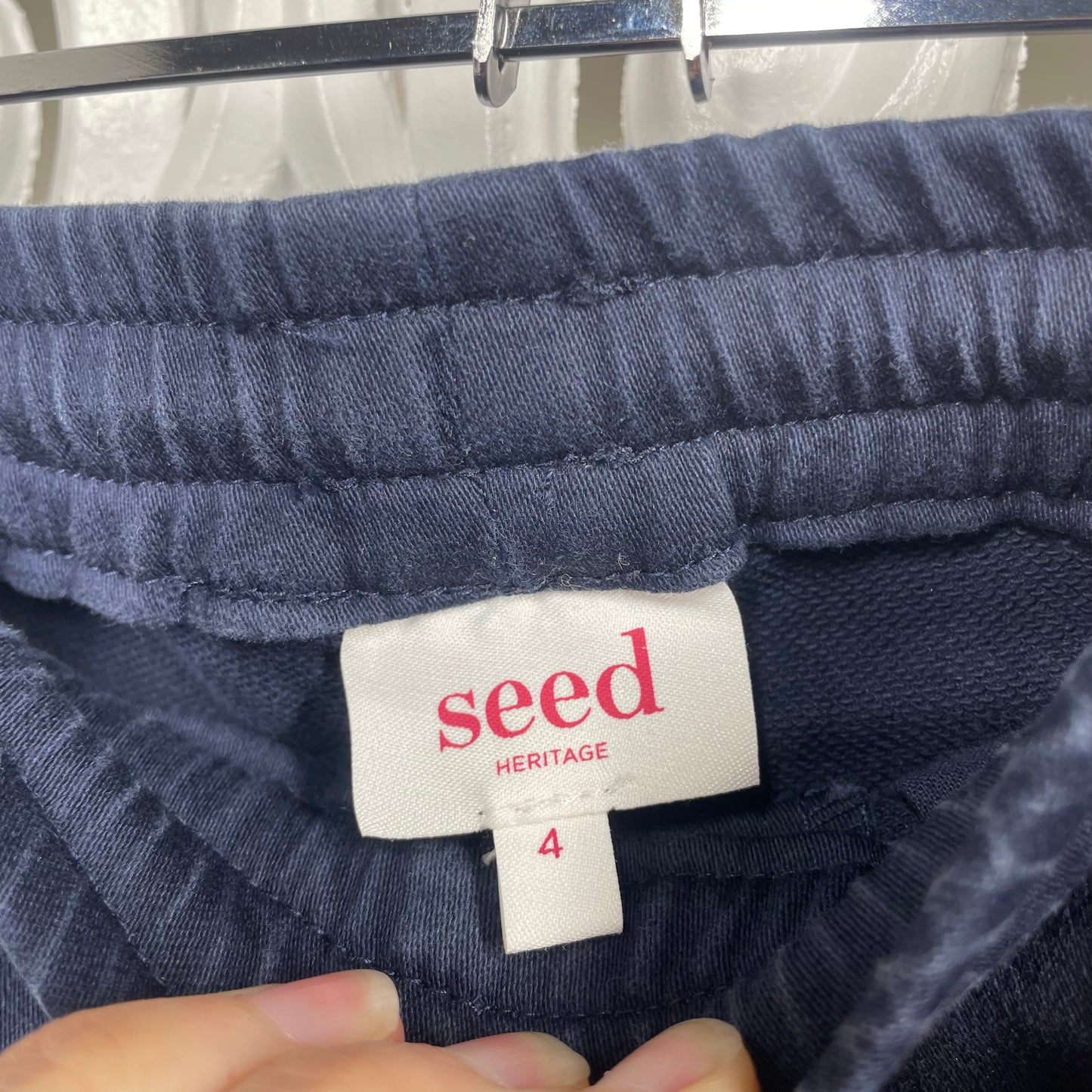 Seed Boys Pants Sz 4 Navy Blue