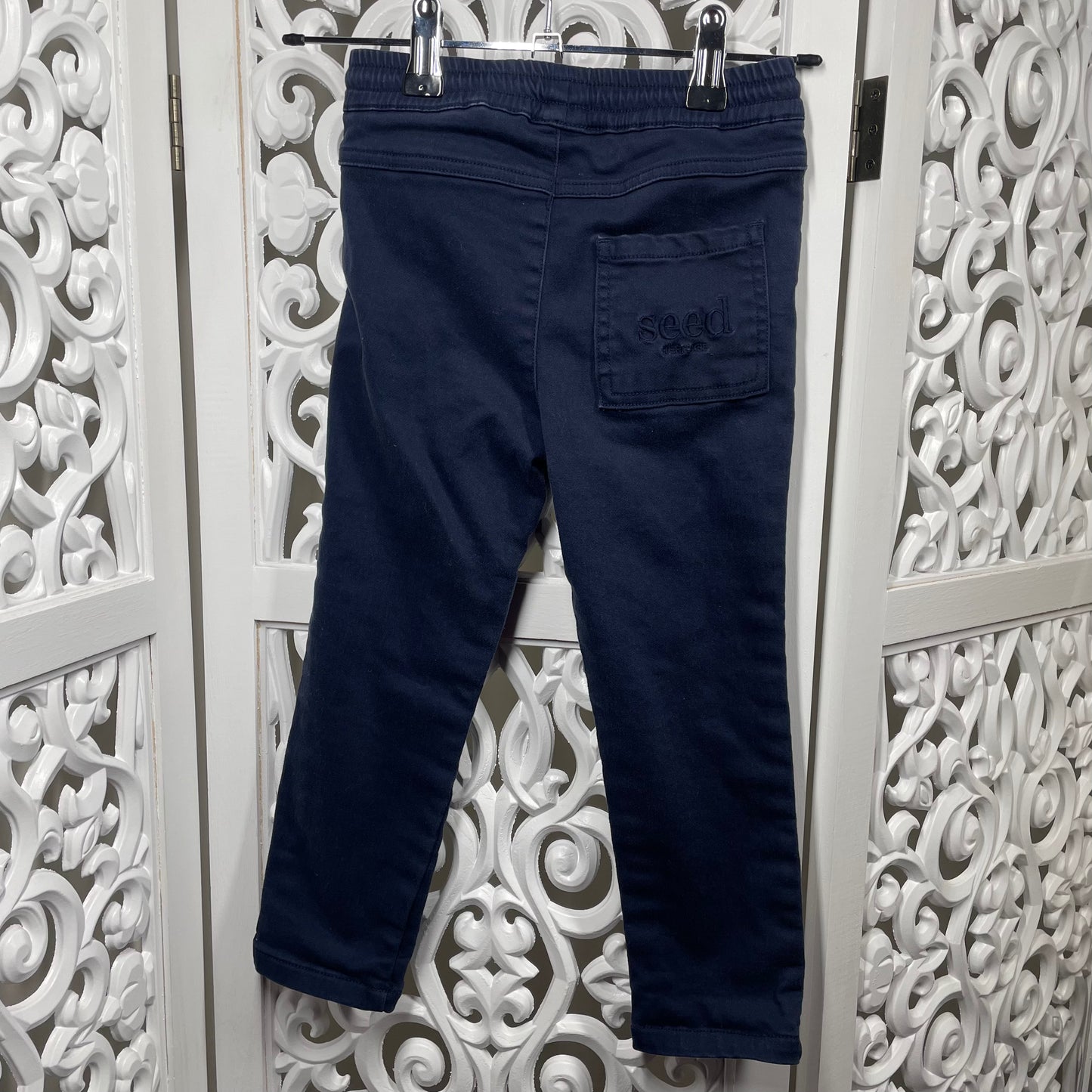Seed Boys Pants Sz 4 Navy Blue